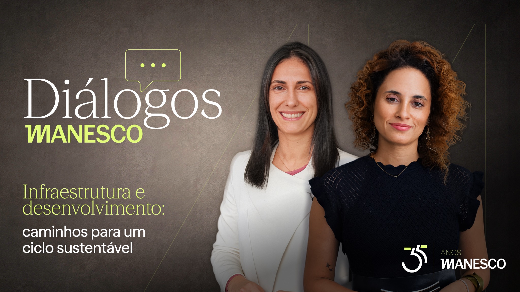 Natália Resende e Inês Coimbra na divulgação do Diálogos Manesco